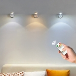 홈스윗 3컬러 포인트등 무선 밝기조절 벽조명