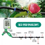 오션웨이 워터 타이머 냉각 가습 미스트 스프링클러 세트