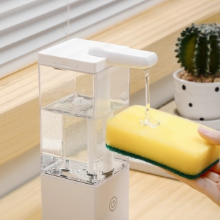 클린데이 젤타입 투명 용기 대용량 자동 디스펜서