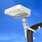 크링 LED 방수 태양광 센서등 문어발 자바라 클램프 조명