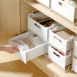 홈핏 슬라이드 수납함 주방 풀아웃 다용도 랙