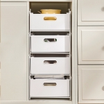 홈핏 슬라이드 수납함 주방 풀아웃 다용도 랙