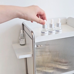 착붙랙 철제 무타공 자석 선반 틈새 수납