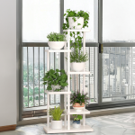 화담 화분 정리대 소품 선반 인테리어 모던 철재 거실 베란다