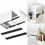 밀리오 저소음 적층식 서랍형 철제수납함 미끄럼방지 다용도