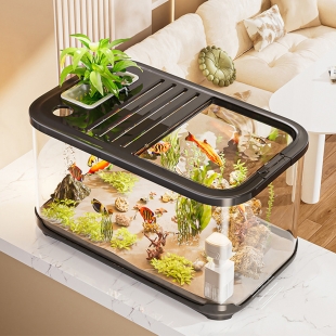 수담 거북이 물고기 열대어 금붕어 구피 키우기 아크릴 수족관