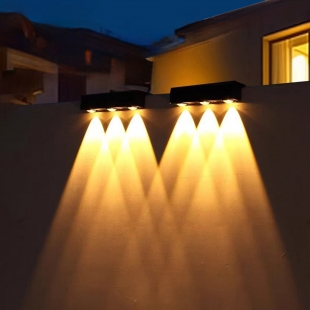 라이트온 태양광 3led 울타리 난간등 계단 정원등