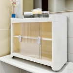 자야 미닫이 수납박스 주방 욕실 다용도 홈카페 플라스틱 정리함