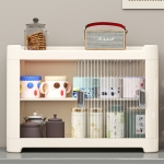 자야 미닫이 수납박스 주방 욕실 다용도 홈카페 플라스틱 정리함