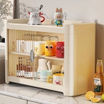 자야 미닫이 수납박스 주방 욕실 다용도 홈카페 플라스틱 정리함