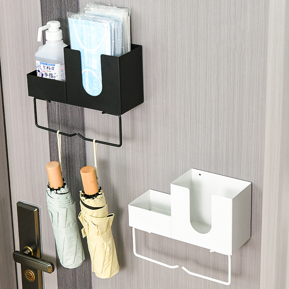 마그픽 냉장고 현관 무타공 자석 선반 우산 걸이