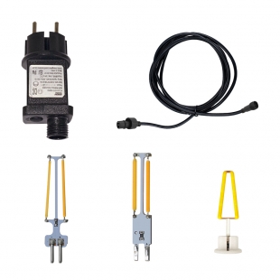파티라이트 루프탑 야외조명 13.5M 15구 투명캡 추가부품