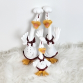 애니 주방장 오리 인형 장식 세트 귀여운 주방 인테리어 소품