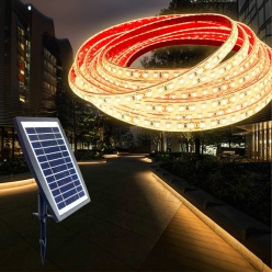 아펠 방수 태양광 LED 줄조명 간접조명 야외 테라스 인테리어 8m