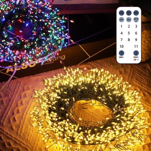 달이 와이어 폭죽등 지네 줄조명 2가지색상표현 인테리어 조명 리모컨 어댑터형 LED