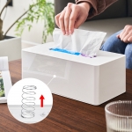 티슈팡 자동 높낮이 자석 벽부착 휴지 케이스