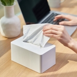 티슈팡 자동 높낮이 자석 벽부착 휴지 케이스