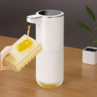 뽀송 젤타입 자동 주방세제 샴푸 디스펜서 벽걸이 손세정기