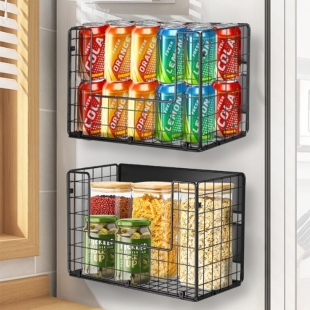 아트 자석 철제 수납 네트망 세탁기 냉장고 대형 사이드렉 정리대