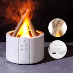 코멜라 클래식 침실 저소음 불멍 가습기 모닥불 리모컨 안전 무드등