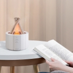 코멜라 클래식 침실 저소음 불멍 가습기 모닥불 리모컨 안전 무드등