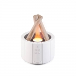 코멜라 클래식 침실 저소음 불멍 가습기 모닥불 리모컨 안전 무드등