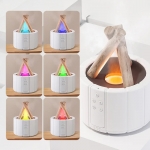 코멜라 클래식 침실 저소음 불멍 가습기 모닥불 리모컨 안전 무드등