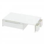 베인 전자레인지 거치대 커피머신 저소음 철제 슬라이드 올인원 수납 선반 홈카페