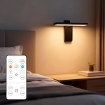 리븐 3색 벽조명 무타공 180도 조절 리모컨 인테리어등 LED C타입 충전