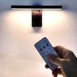 리븐 3색 벽조명 무타공 180도 조절 리모컨 인테리어등 LED C타입 충전