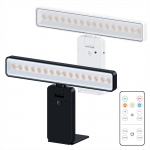 리븐 3색 벽조명 무타공 180도 조절 리모컨 인테리어등 LED C타입 충전