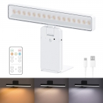 리븐 3색 벽조명 무타공 180도 조절 리모컨 인테리어등 LED C타입 충전