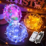 소라카 8모드 어댑터 와이어 폭죽등 지네 좁쌀 줄조명 크리스마스 인테리어 전구