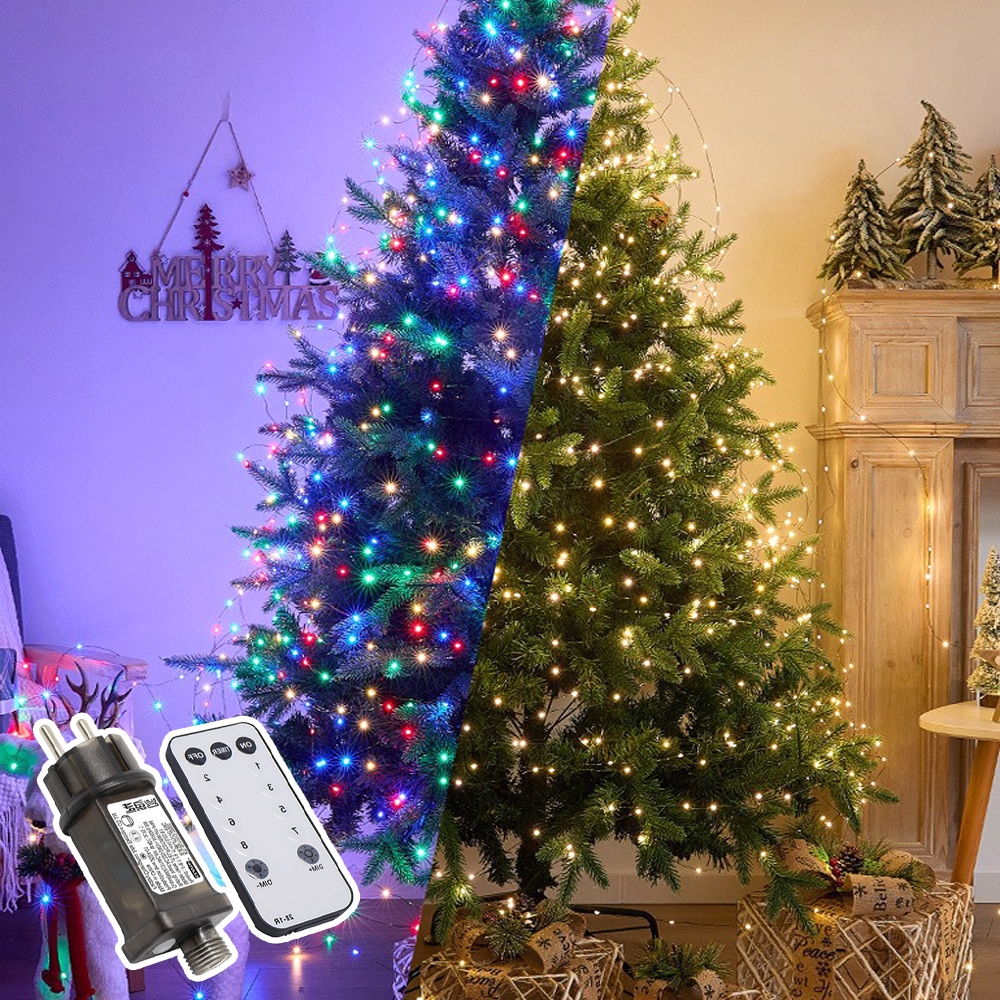 소라카 8모드 어댑터 와이어 폭죽등 지네 좁쌀 줄조명 크리스마스 인테리어 전구