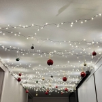 소라카 8모드 어댑터 와이어 폭죽등 지네 좁쌀 줄조명 크리스마스 인테리어 전구