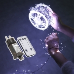 소라카 8모드 어댑터 와이어 폭죽등 지네 좁쌀 줄조명 크리스마스 인테리어 전구