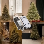 소라카 8모드 어댑터 와이어 폭죽등 지네 좁쌀 줄조명 크리스마스 인테리어 전구