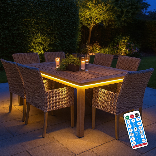 앰킬라 모기퇴치 LED 줄조명 실외 정원 테라스 캠핑 라인조명