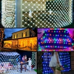 팅커 그물 네트 조명 어댑터 트리 장식 추가 전구