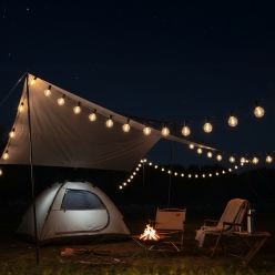 벨베스 어댑터 앵두 전구 6m 웜화이트 교체가능 줄전구 캠핑 테라스