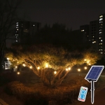 벨베스 태양광 앵두 전구 6m 야외 웜화이트 교체가능 줄전구 캠핑 테라스