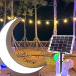 루시안 태양광 LED 알전구 파티라이트 오징어등 스트링라이트 줄조명 루프탑