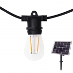 루시안 태양광 LED 알전구 파티라이트 오징어등 스트링라이트 줄조명 루프탑