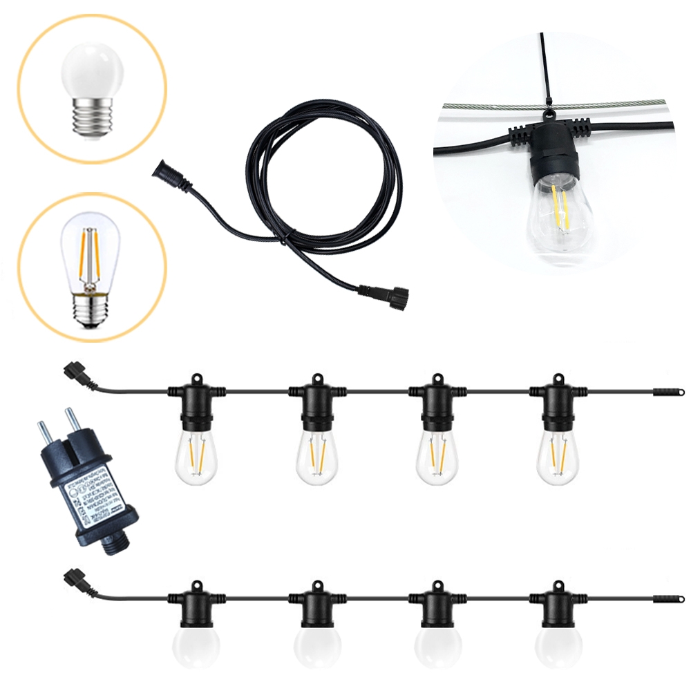 루시안 LED 알전구 파티라이트 추가부품