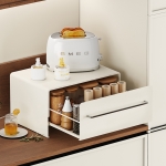 수납톡 슬라이드수납함 펜트리 싱크대 서랍 정리수납함 싱글형