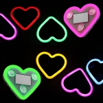 람머스 태양광 LED 하트 네온사인 카페 가게 실내등 실내인테리어 튜닝