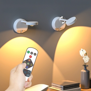 넬랑드 스팟 조명 무선 리모컨 센서등 자석부착형 벽등