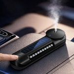 에어뮤즈 차량용 번호판 무드등 태양광 자동 디퓨저 TR13