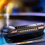 에어뮤즈 차량용 번호판 무드등 태양광 자동 디퓨저 TR13