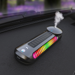 에어뮤즈 차량용 번호판 무드등 태양광 자동 디퓨저 TR13